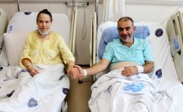 Antalya’da eşini kurtarmak için bakın ne yaptı…