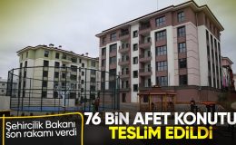 Deprem konutları yükselmeye devam ediyor! Mehmet Özhaseki son rakamları verdi