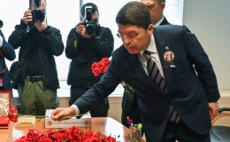 Yılmaz Tunç, Şehit Cumhuriyet Savcısı Kiraz’ı Anma Töreni’nde konuştu