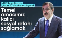 Cevdet Yılmaz: Temel amacımız enflasyonu düşürmek, kalıcı sosyal refahı sağlamak