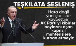 Cumhurbaşkanı Erdoğan’dan seçim değerlendirmesi: Hata değil, yanlışta ısrar kaybettirir