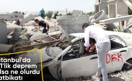 İnsani Yardım Tatbikatı’nda olası İstanbul depremi sonrasındaki faaliyetler canlandırıldı