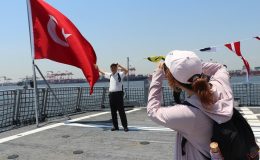 TCG Kınalıada’ya Japonya’da yoğun ilgi
