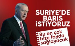 Cumhurbaşkanı Erdoğan NATO dönüşü soruları yanıtladı: Biz Suriye’de barış istiyoruz