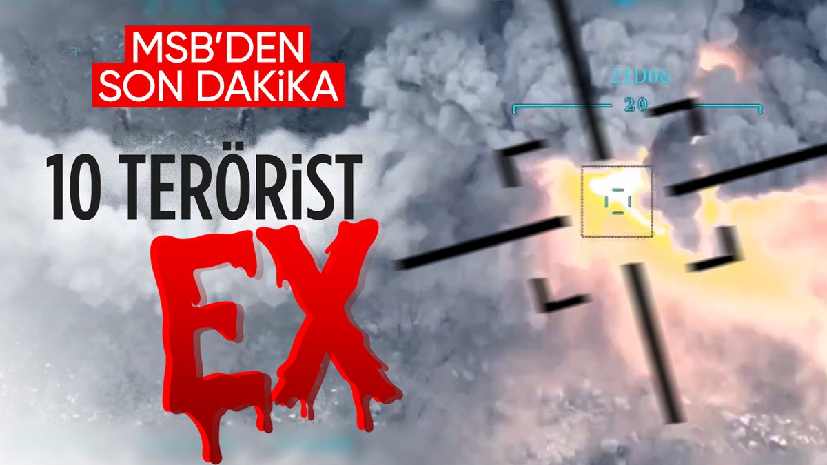 SON DAKİKA! 10 PKK’lı terörist etkisiz hale getirildi